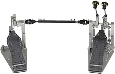 DW DWCPMDD2XF MDD Machined Direct Drive Double Bass Drum Pedal with Extended Footboard - Polished