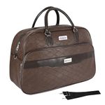 Ayaha Weekender Duffle Bag for Travel, Stylish Luggage Bag for Men and Women Cabin Air Bag with Detachable Shoulder Strap 45 litres 54.5x24x34.5cm