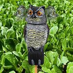 Owl Decoys to Scare Birds Squirrels