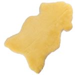 Sheepskin Medical Natural Shape Washable European Quality for Chair or Bed (Regular 3+ Foot)