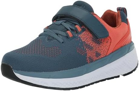 Propét Women's Propet Ultra Fx Lightweight Knit Mesh Athletic Shoes Sneaker, Teal/Coral, 13 XX-Wide