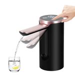 5 Gallon Water Dispenser, Foldable Automatic Water Dispenser, USB Charging LED Touch Display Universal Water Bottle Pump, for Camping, Kitchen, Workshop, Garage