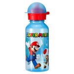 Super Mario 370ml Water Bottle for Kids School Nursery Travel Drinks Bottle Made of Durable Material Reusable BPA Free