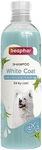 Beaphar - White Coat Dog Shampoo For Dogs 250ml - Enriched With Green Tea Extract & Aloe Vera - Helps Maintain a Bright & Clean Coat For White & Light-Haired Dogs - Vegan, Mild & pH-Neutral Shampoo