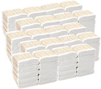 LECEHIVO 11000 Pcs Double Round Cotton Swabs Bulk Travel Size Cotton Buds with Wooden Sticks for Ear Cleaning, Makeup, Daily Use, Pet Care, Arts Crafts