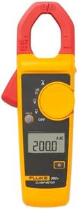 Fluke 302+ Digital Clamp Meter, 30mm Jaw, Measures AC Current to 400A, Measures AC/DC Voltage to 600V, Resistance, Continuity, and Capacitance Measurements, Includes 2 Year Warranty