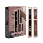 Lancôme Lash Idôle Duo, Volumizing & Lifting mascara Set for Fanned-Out Lashes, Black & Brown Shades (2x8 mL)