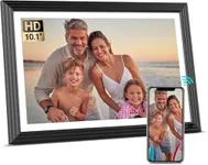 BSIMB 10.1 Inch Digital Picture Frame, WiFi Digital Photo Frame Touchscreen 1280x800 HD 32GB Electronic Picture Frame, Auto-Rotate, Wall Mountable, Share Photos via App/Email, Gift for Women