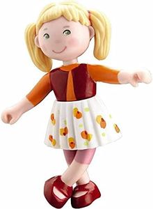 HABA Little Friends Milla - 4" Bendy Girl Doll Figure with Blonde Hair