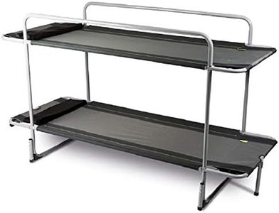 Kampa Lits superposés pliables avec cadre en acier pour camping