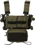 Emersongear Tac Micro Fight Chissis MK3 Modular Molle Chest Rigs AIRSOFT Vest Rig