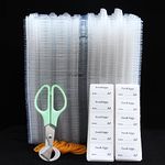 KalluliCC Quail Egg Cartons,Quail Egg Cartons Cheap Bulk 100 Pack of 12 Small Tray,Reusable Plastic Quail Egg Container For Refrigerator Market Farmers Display for Small Eggs