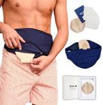 SIIL Ostomy Belt Blue + Stoma Guard