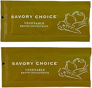 Savory Choice Reduced Sodium Gluten-Free Vegetable Broth Concentrate, Savory Choice Pack of 40