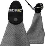 STICKIT Magnetic Towel, Gray | Top-