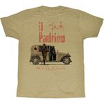 The Godfather - Mens Il Padrino T-Shirt, Small, As Shown