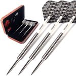 CUESOUL 22g Tungsten Steel Tip Darts Set Super Slim Tungsten-Swift Series