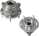 DRIVESTAR 513061x2 Pair 2 New Front Wheel Hubs & Bearings fit Bravada Jimmy S10 Blazer 4WD ABS