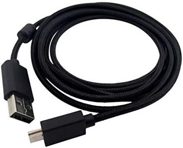 Janjunsi Cavo di Ricambio per Logitech G633 / G633s Cuffie da Gioco, Glows USB Line Cavo di Prolunga, 2m / 6.6 Piedi