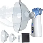 Portable Mesh Nebulizer with LED Di