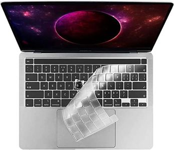 Ultra Thin Clear Keyboard Cover for MacBook Pro 13 Inch 2020-2023 M2 A2338 M1 A2289 A2251, for MacBook Pro 16 Inch 2020 2019 A2141, US Layout Keyboard Protector Skin with Touch Bar¡­