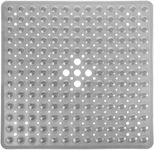 Square Shower Mat Non Slip, 21x 21i