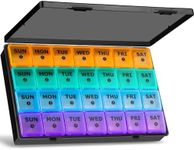 Yaklim Monthly Pill Box Organiser: 