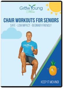 Grow Young Fitness Weight Loss Jump Start Exercises for Seniors - Chair Workouts from Home - Simple Safe Effective Back to Basics Workout DVD for Elderly