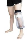 HKF HO KI HO Waterproof Protectors Dressing Cover for Shower,Cast Protector for Adults Knee,Adult Broken Knee Wound Burns Cast Cover with Waterproof Seal Protection,Lightweight Reusable.