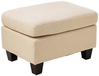 Christopher Knight Home Christabel Beige Fabric Ottoman Footstool