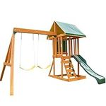 KidKraft Appleton Wooden Swing Set,