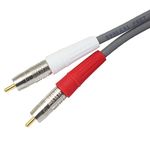 BJC Silver-Plated Stereo Audio Cable, 6 Foot, Assembled in USA