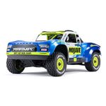 ARRMA RC Truck Mojave GROM 4x4 Smart Small Scale Desert Truck, RTR (with Battery and Charger Included) Blue/White ARA2104T2