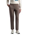 Jockey 1302 Men's Super Combed Cotton Elastane Stretch Relaxed Fit Trackpants with Side Pockets_Beige_XL