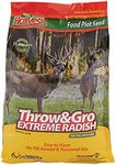 Evolved Habitats Throw & Gro X-treme w/Radish Forage for Deer - Easy-to-Plant Fast-Growing No-Till Food Plot Seeds, 5 Lbs