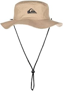 Quiksilver Men's Bushmaster Floppy Sun Beach Hat Baseball Cap, Khaki3, Large-X-Large UK