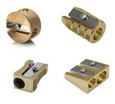 COMPLETE SET 4 Styles of Mobius + Ruppert (M+R) Brass Pencil Sharpeners - Finest in the world - MADE IN GERMANY