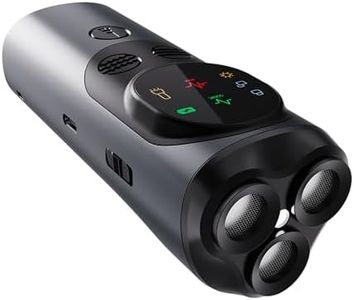 ZenQeek Ultrasonic Dog Trainer - Rechargeable Dog Bark Deterrent Devices with 3 Emitters, Anti Barking Device Use Up to 50ft Long Range | Safe for Dogs | Easy to use