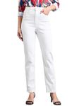 Style Quotient Women White Straight Fit High Rise Stretchable Jeans