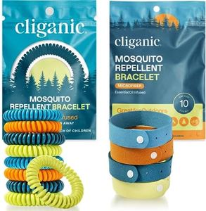 Cliganic Mosquito Repellent Bracelet Duo - DEET Free