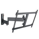 Vogel's TVM 3645 Swivel TV Wall Mount for 40-77 Inch TVs Max. 35 kg Swivels up to 180° Full Motion TV Mount Max. VESA 600x400 Universal Compatibility Black