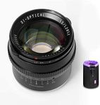 TTartisan 50mm F1.2 APS-C Large Aperture Manual Focus Fixed Lens Compatible with Fuji X-Mount Camera