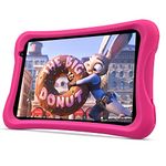 PRITOM Android 10 Go, 8 inch Kids Tablet, Parental Control, Wi-Fi, Quad Core Processor, 2GB RAM, 32GB ROM, HD IPS Screen, 2.0 Front + 8.0 MP Rear Camera, with Kids-Tablet Case(Pink)