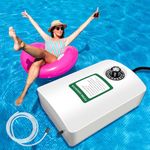 HASTHIP® 2000mg/h Ozone Generator with Tube & Air Stone, Water Purifier for Eliminating Odors, Bacteria & Chemical Residue, Plug and Go, Ozone Generator for Vegetables, Fish Tank, Drinking Water