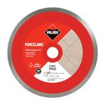 RUBI | Diamond Blade to Cut Fine Porcelain Tiles with Thicknesses of Less Than 25 mm | Recommended for Mitre Cutting | 180 mm | CPC 180 PRO, Grey