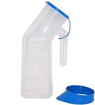 Gadget Deals Polypropylene Autoclavable-male Urinal - Urine Bottle for Men | Urine Collector for Men - Women | Urinal Pot for Men | Urine Bottle for Women | Pee Bottle for Men Kids Patient, White