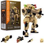 MyBuild Mecha Frame Armed Forces Stryker 5020 - Desert Armor Robot Blocks Toy Building Bricks for Children to Adult Mech Fans