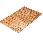 Bamodi Bathroom Bamboo Floor Mat - Wooden Bath Rug - Natural Wood Accessories for Spa, Bathtub, Kitchen, Pool, Beach Area - Mats for Inside Shower