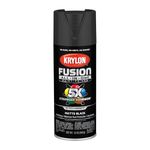 Krylon K02754007 Fusion All-in-One Spray Paint, Black