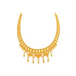 P.C. Chandra Jewellers 22k (916) Yellow Gold Necklace for Women - 11.38 Grams